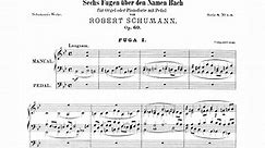 【双钢琴】舒曼 - 关于"巴赫"主题的六首赋格曲 Op.60 Schumann - 6 Fugues on B.A.C.H. (Duo d'Accord)