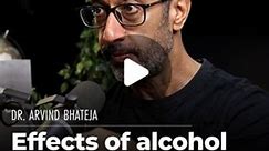 Figuring Out with Raj Shamani on Instagram: "Our guest @doc.arvind.bhateja tells us about how alcohol damages the brain nerve cells and how consumption of it can affect our memory, cause brain shrinkage and lot more. To watch the complete podcast, tap on the link in bio🔗. Till then keep figuring out. #drarvindbhateja #rajshamani #figuringout #alcohol"
