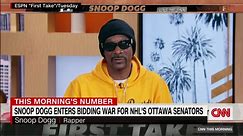Snoop Dogg enters bidding war for NHL team against Ryan Reynolds