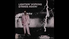 Lightning Hopkins -Strikes again (Full album)