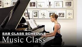 Music Class with Aaron Severini | SAB Class Schedule