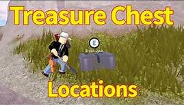 ALL Treasure Chest Locations in Wild West Roblox! pt.1