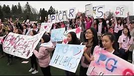 Pink Shirt Day at Point Grey Secondary