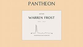 Warren Frost Biography - American actor