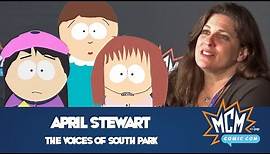 South Park Voice Actress April Stewart Interview from MCM Comic Con London - May 2018