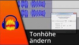 Audacity Tonhöhe ändern | Audacity Stimme ändern ✅ Tutorial