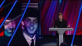 Paul McCartney Inducts Ringo Starr at the 2015 Rock & Roll Hall of Fame Induction Ceremony