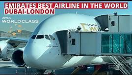 Emirates A380 ✈️economy class| Best airline in the world|Dubai-London Heathrow|full flight report