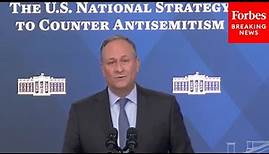 WATCH: Douglas Emhoff Leads White House Unveiling Of National Strategy To Counter Anti-Semitism
