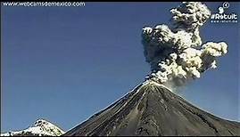 Mexiko: Vulkan Popocatépetl hochaktiv
