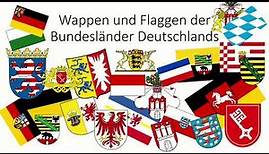 (Deu) Flaggen und Wappen der Bundesländer Deutschlands