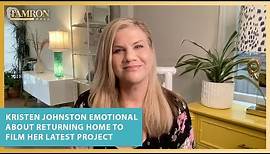 Kristen Johnston Gets Emotional About Returning Home to Film Her Latest Project