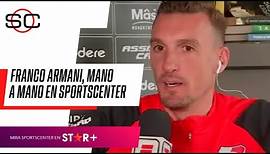 "SER CAMPEÓN DEL MUNDO ES UN ORGULLO MUY GRANDE": Franco Armani, MANO A MANO en #SportsCenter