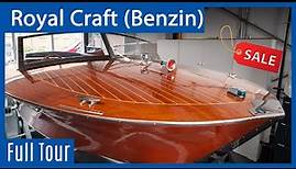 Royal Craft Motorboot mit 450 PS Benzinmotor zu verkaufen - Rundgang