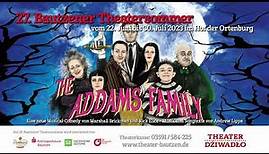 Spot zum 27. Bautzener Theatersommer 2023 "The Addams Family"