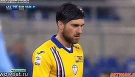 Ervin Zukanović Goal - Lazio 1 - 1 Sampdoria - 14/12/2015