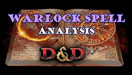 Warlock Spell Analysis: D&D