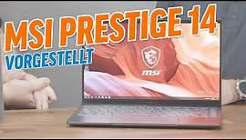 Vorgestellt: MSI Prestige 14 - Deutsch / German