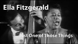 Ella Fitzgerald - Just one of those things (1957) [Restored]