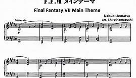 Nobuo Uematsu - Main Theme from Final Fantasy VII [Audio + Score]