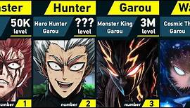 Evolution of Garou | One Punch Man