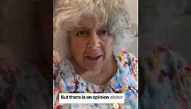 ❤️🕎 Miriam Margolyes appealing to the Australian Jewish Community #miriammargolyes #notinmyname