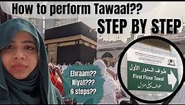 How to perform Tawaaf? || Tawaaf STEP BY STEP || Tawaaf karny ka tariqa || Umrah Guide🕋