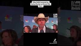 Toby Keith honored by Darius Rucker at Grand Ole Opry