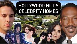 HOLLYWOOD HILLS CELEBRITY HOMES TOUR - Eddie Murphy, Leo, Keanu, Prince, and Many More