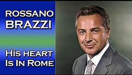 Rossano Brazzi Leaves His Heart In Rome | Lydia Brazzi & "Summertime" Movie - 1956