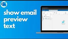 How to show email preview text in Outlook on the Web - [Microsoft 365 Outlook Online]