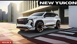 WOW Amazing 2025 GMC Yukon Redesign Reveal - FIRST LOOK!