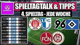 2. BUNDESLIGA TIPPS & TALK 4. SPIELTAG 2023/24 ⚽ 2. LIGA! ⤵️ 2. Bundesliga 4. Spieltag Prognose