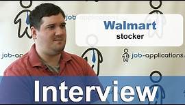 Walmart Interview - Stocker