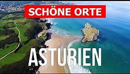 Reise nach Asturien, Spanien | Urlaub, Strände, Natur, Orte, Tourismus, Touren | Video 4k Drohne