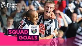 WONDERFUL West Bromwich Albion Goals | Brunt, Amalfitano, Chadli, | Squad Goals