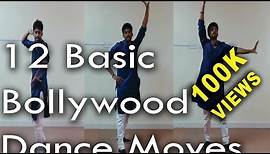 12 Basic Bollywood Dance Moves | Beginner Level | ABDC