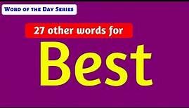 #14 | Best Synonyms | Best Meanings | Other Meanings of Best | Best Word Meaning |English Dictionary