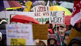 Landesparteitag der AfD: Hunderte demonstrieren in Nordrhein-Westfalen