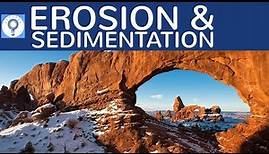 Erosion & Sedimentation - Erosionsformen & Sedimente einfach erklärt - Exogene Kräfte / Prozesse 2