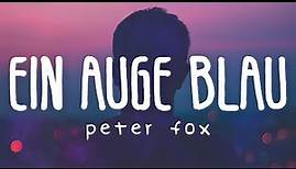 Peter Fox - Ein Auge Blau (Lyric Video)