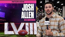 JOSH ALLEN INTERVIEW: Love for Steelers, elite QB traits & Will Ferrell quotes | CBS Sports