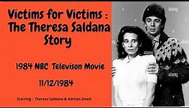 Victim for Victims : The Theresa Saldana Story : 1984 NBC Television Movie