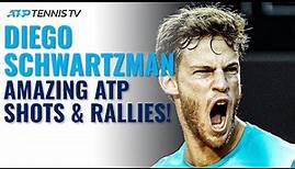 Diego Schwartzman: Best Shots & Rallies on the ATP Tour!