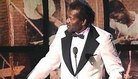 Chuck Berry Inducts Willie Dixon into the Rock and Roll Hall of Fame