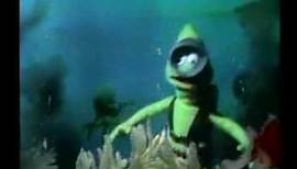 Sesamstrasse Kermit der Frosch - Im Garten eines Kraken