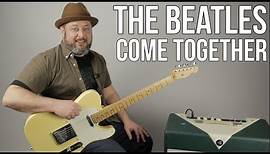 The Beatles - Come Together - Guitar Lesson, How to Play