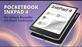PocketBook InkPad 4 - der neue 7,8“ E-Reader mit einem Plus an Funktionen