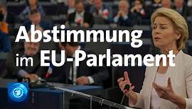 Abstimmung live EU-Parlament