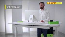 Höhenverstellbarer Schreibtisch PLANOVA ergoSTYLE | Schäfer Shop